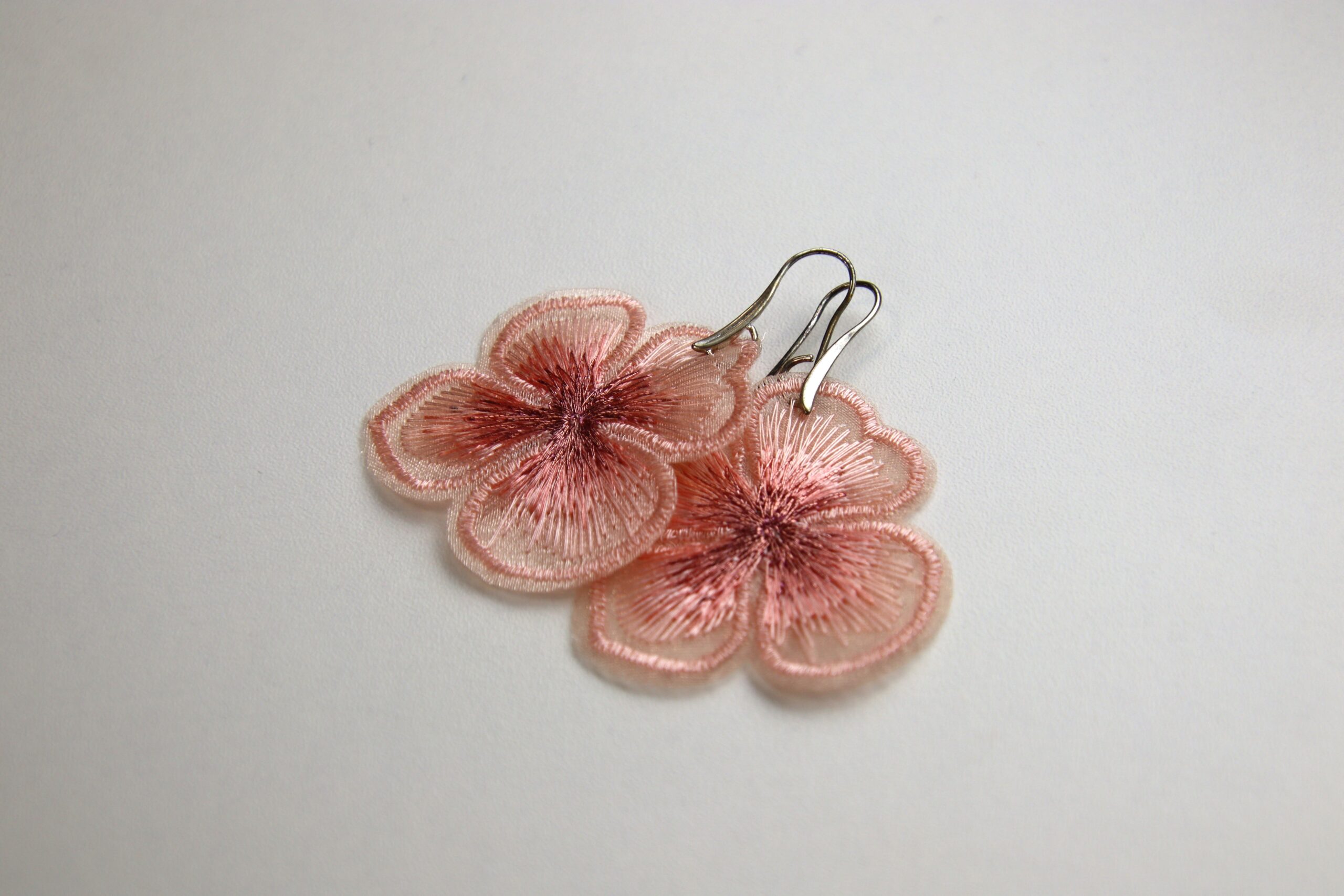 Woven Pink Flowers - Image 2